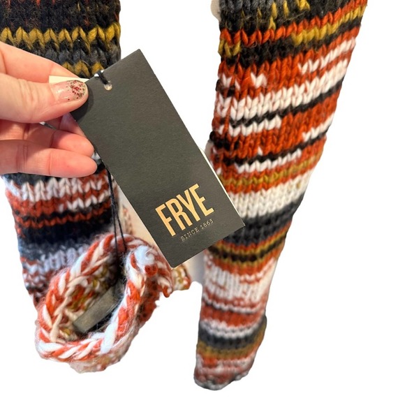 FRYE Marled Multi Color Scarf NWT - Picture 6 of 7